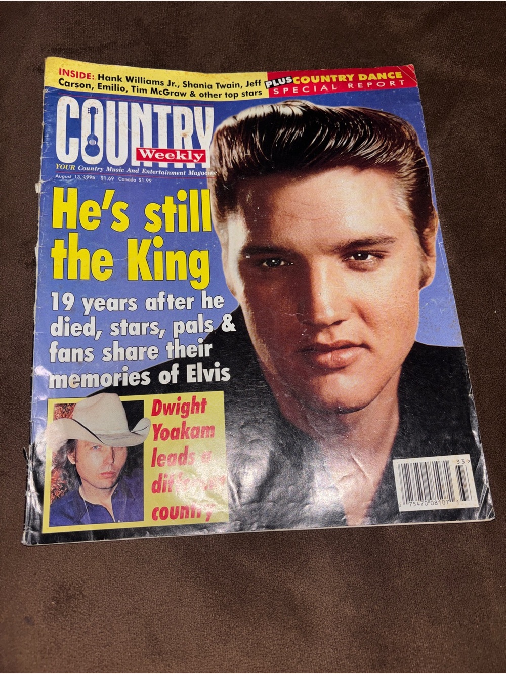 Country Weekly Magazine - Elvis Cover